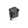 sourcing map Round 4-Pin Boat Rocker Switch On/Off AC 250