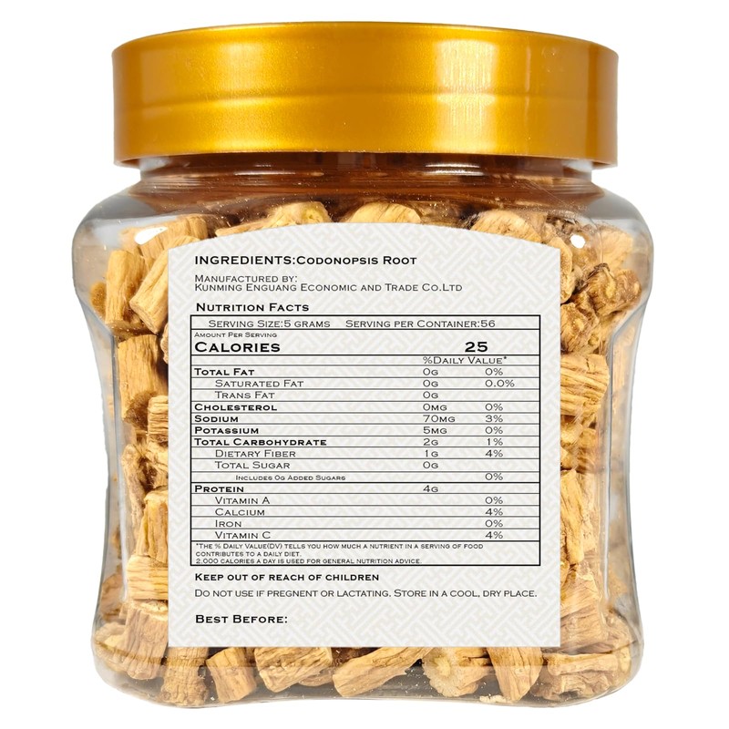 Codonopsis Root (党参) – Dang Shen 10oz (285g) Dried Radix