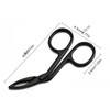 Scissors Shaped Eyebrow Tweezers | Heavy Duty Handled Eyebrow Tweezers