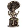 Veronese Design Shesha Vishnu Sheshanaga Statue Sculpture 7.2" Tall