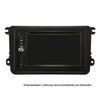 tomzz Audio 2457-013 Double DIN Radio Faceplate Compatible with VW