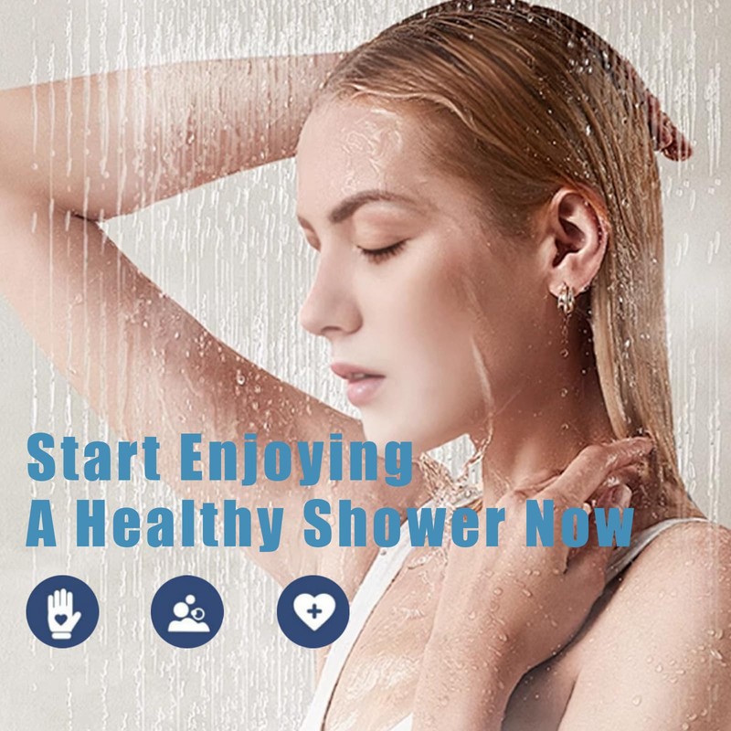 Shower Filter Cartridges Compatible with Cobbe, Water Softener Filters Beads,