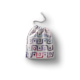 Le Jardin du Lin Bedruckte Baumwoll Taschen mit Kordelzug, Einkaufstasche, Beutel, Stoffsack, Stofftasche, Gemüsesack, Wiederverwendbare, Umweltfreundlich, Mehrzweck, Faltbar, Größe: 20x30 Cm