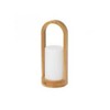Duni 4 pieces LED lamp glass/bamboo 240x100 mm easy Home