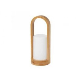 Duni 4 pieces LED lamp glass/bamboo 240x100 mm easy Home and kitchen