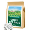 TeeLux Decaf Green Tea Bags, Pure Decaffeinated Green Tea, Super