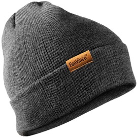 Beanie for Men Women Winter Skullies Cap Thermal Accessories Dark Gray