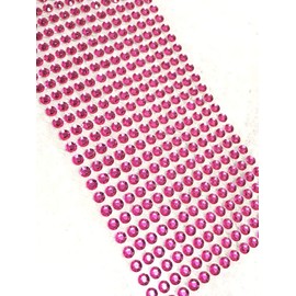 XIAXIN Rhinestone Seal Crystal Sticker Sheet Easy Decoration RSS-14 (1)