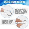 FUSIGO Wacky Rig Hooks Weedless, 30pcs Bass Fishing Hooks for