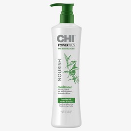 CHI Powerplus Nourishing Conditioner, Hair Renewal System For A Healthy Scalp, Relieves Tightness & Dryness, Strengthens & Protects Against UV, 32 Oz
