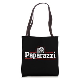 Photography Camera Lens Retro Paparazzi Tote Bag