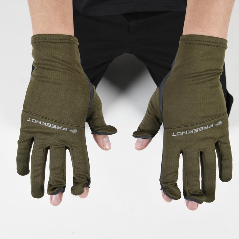 Free Knot BOWBUWN Full Coverage Gloves Black F Y4624-F-90