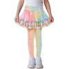 LaBeca Little Girls Leggings with Skirt Printed Pants Icecream Unicorn