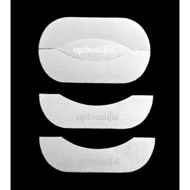 50 Pairs- Eyelash Extension Silk & Lint Free Under Eye Pad Stickers By Eye Beautiful