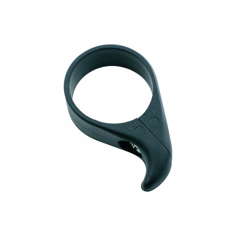 Deda Elementi Men's Dog Fang Chain Catcher, Black, 31.7mm