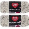 Bulk Buy: Red Heart Super Saver (2-pack) (Aran Fleck)