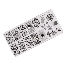 Ipetboom St Patrick's Day Nail Art Stencils Durable Manicure Templates for Creative Nail Designs for Unique Artistic Styles at Home