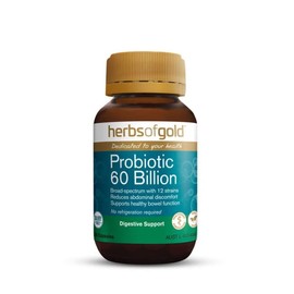 Herbs of Gold Buy Herbs of Gold Probiotic 60 Billion 30 Capsules Online
