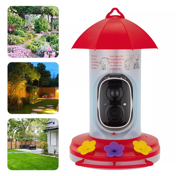 N/A Smart Bird Feeder with Camera Intelligent Video Bird Feeder