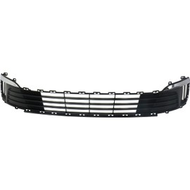 Garage-Pro Bumper Grille Compatible With 2016-2017 Kia Rio, 4-Door Sedan Front Plastic Black