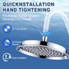9 Inch High Pressure Rain Shower Head - Stainless Steel