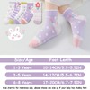 QKURT 5 Pairs Kids Socks, Ankle Breathable Thin Mesh Summer