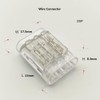 Masterwon Wire Connectors Quick Connect Terminal Block - 5-Pin Electrical