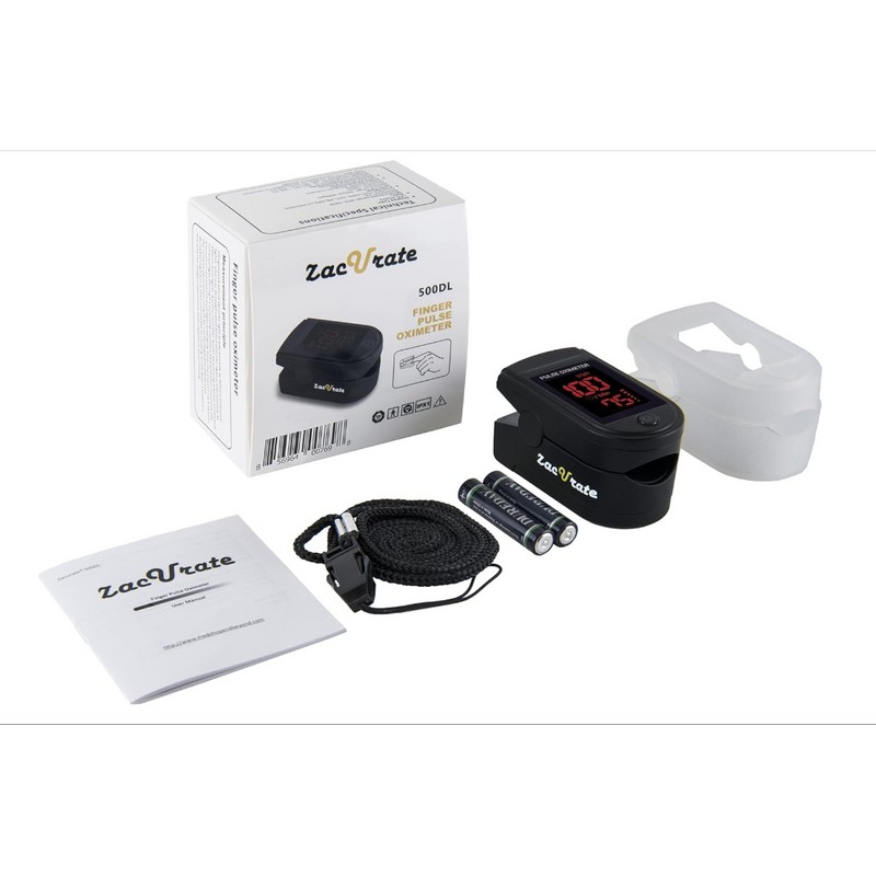 Zacurate Pro Series 500DL Pulse Oximeter – Blood Oxygen Monitor