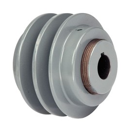 6.00" x 1-3/8" 2-Groove Vari-Speed V Groove Pulley/Sheave # 2VP60X1-3/8