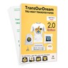 TransOurDream Tru-Transfer Paper 20 Sheets A4 Inkjet Heat Transfer Paper
