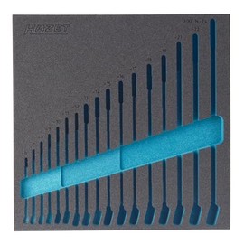 HAZET 163-98L 2-Component Soft Foam Insert - Multi-Colour