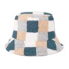 HH HOFNEN Winter Bucket Hat Fluffy Faux Fur Fisherman Plush