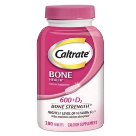 Caltrate 600+D 200 Tabletas - 200 Unidades
