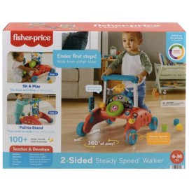 Fisher-Price 2-Sided Steady Speed Walker Toy New With Box
