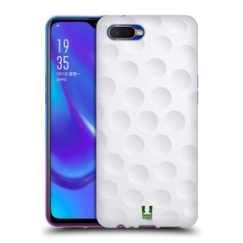 Head Case Designs Golf Ball Kollektion Soft Gel Huelle kompatibel mit Oppo K1 (2018)