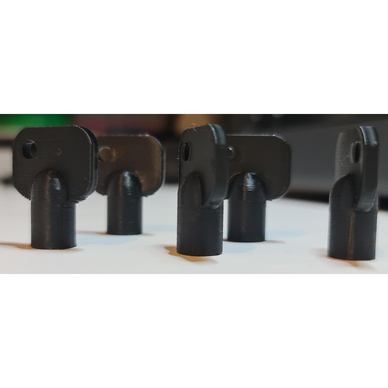 Lockshield Key Radiator Valve Microbore Myson Matchmate - 7x4mm 5pcs