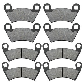 Front and Rear Brake Pads for Polaris Ranger 500 570 700 800 900 XP RZR 800 900 XP Ranger Crew EFI EV