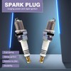 leechio 4 PCS 5464 Auto Spark Plugs, Engine Power Spark