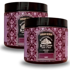 Vanilla Mint Scented Sugar Scrub, 16 Oz (2 Pack)