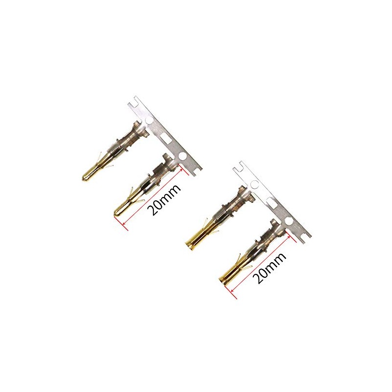 (5S) 7.2V Connector with 14 GA Cord Male/Female Set [#006U]