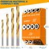 BLEKOO Orange Angled Drill Guide Jig with 4 Bits for