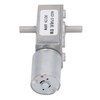 Turbo Worm Geared Motor 2 Shaft High Torsion Micro Gearbox