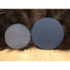 Cross Road Game Calls 2-   Disc for Friction Pot Turkey Calls -- 3" Frosted Glass & 3.5" Slate