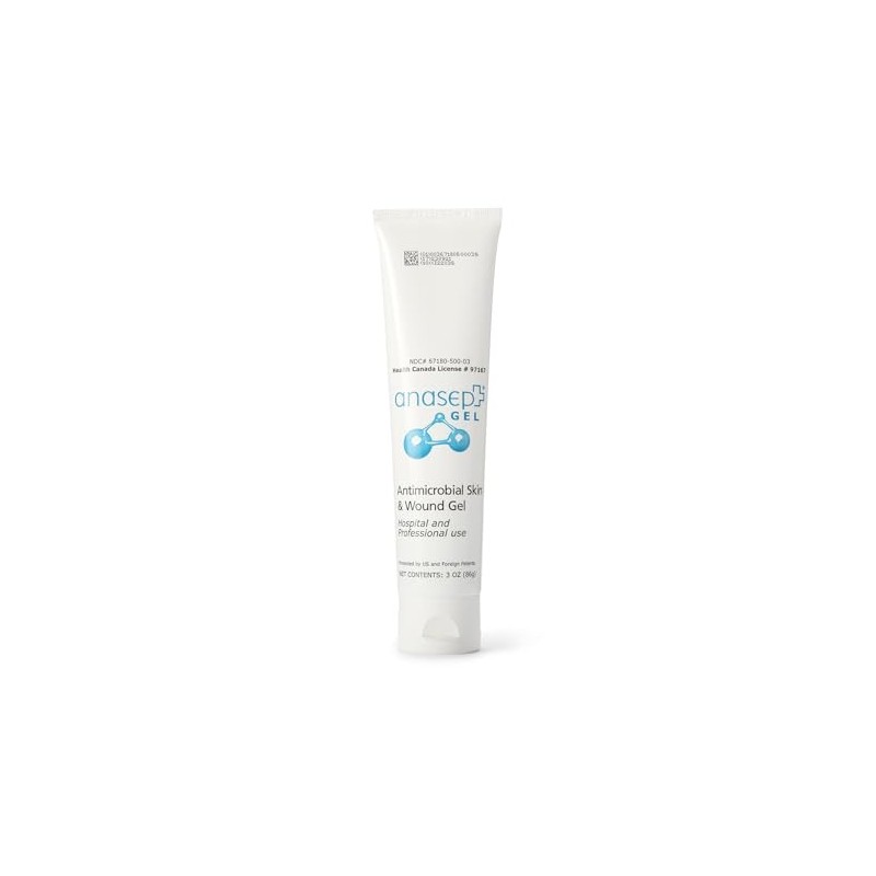 QD5003G - Anasept Antimicrobial Skin Wound Gel 3 oz. Tube
