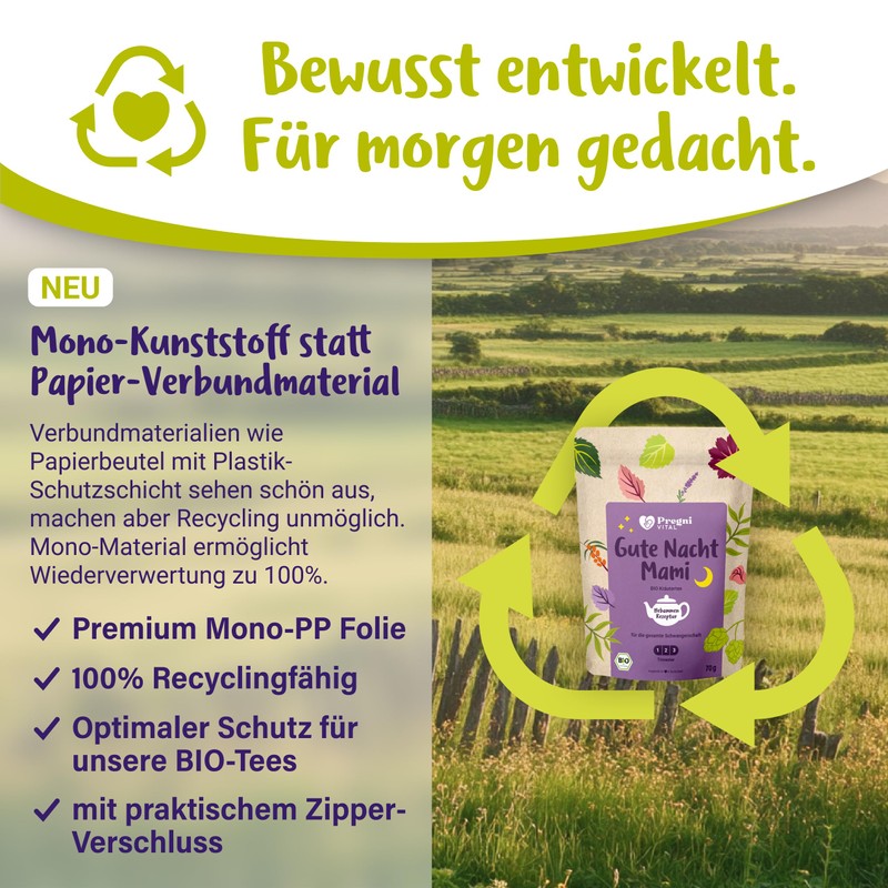 PregniVITAL Gute Nacht Mami - Organic Evening Tea Especially for