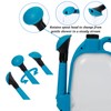 4L Foldable Clear Plastic Watering Can with Rotating Nozzle Long