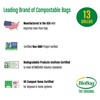 BioBag The Original Compostable Food Scrap Commercial Gallon Bags, 100%