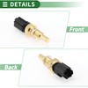 Motoforti Engine Coolant Temperature Sensor No.8L3Z6G004A Water Temperature Sensor for