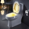 Hsthe Sea 16 Color Motion Sensor Night Light for Toilet