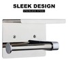 Toilet Roll Holder (UK Company) Wall Mounted With Screws Bathroom